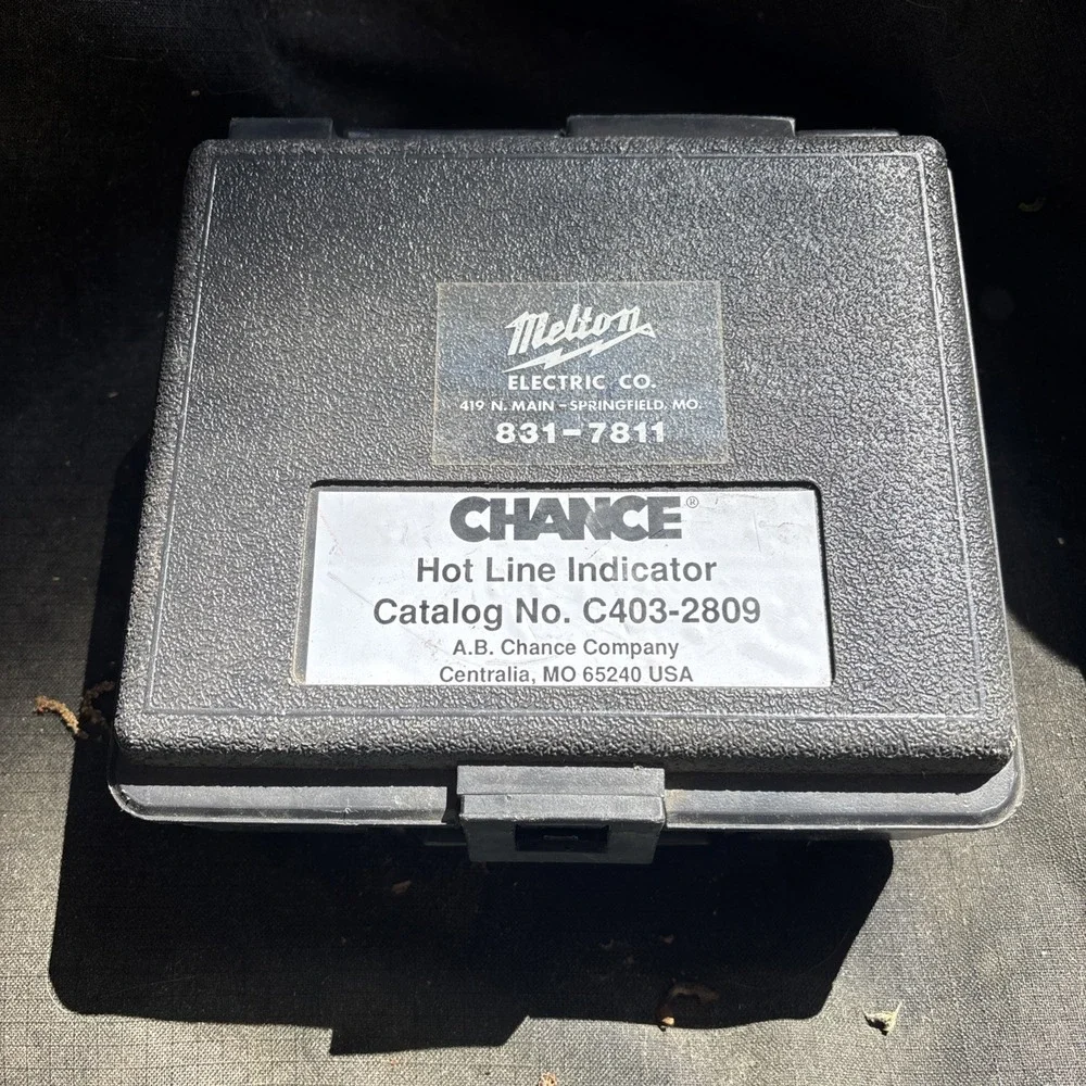 A B AB CHANCE HOT LINE INDICATOR C403 2809